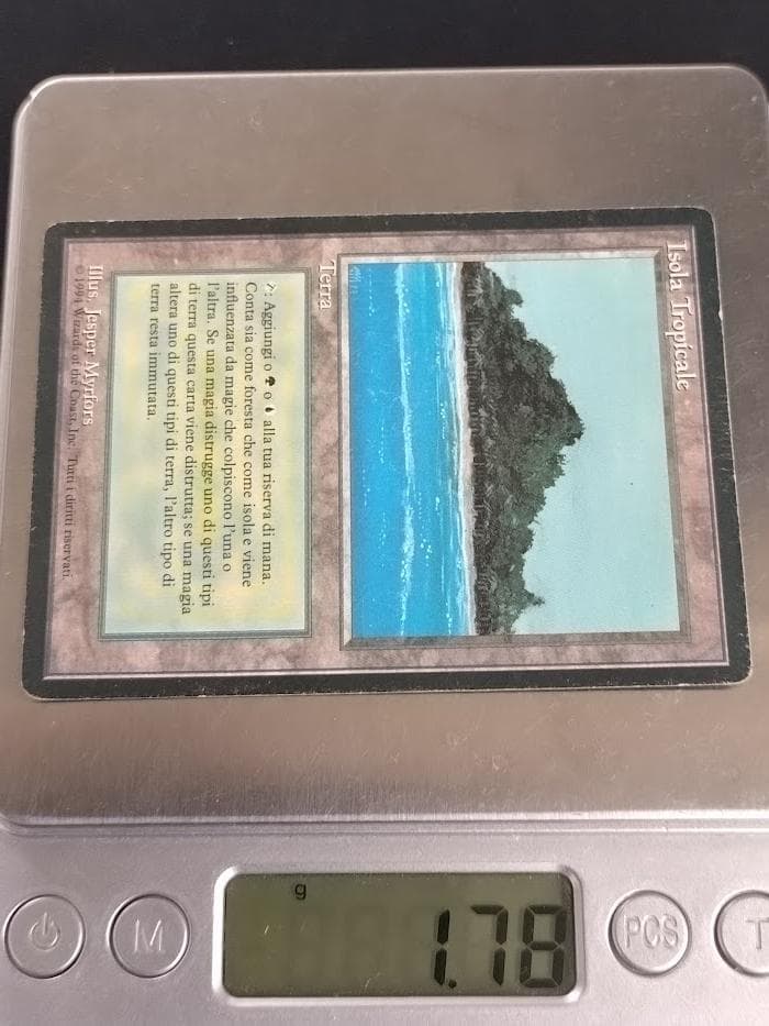 MTG Tropical  イタリア語 リバイズド黒枠 3EDBB