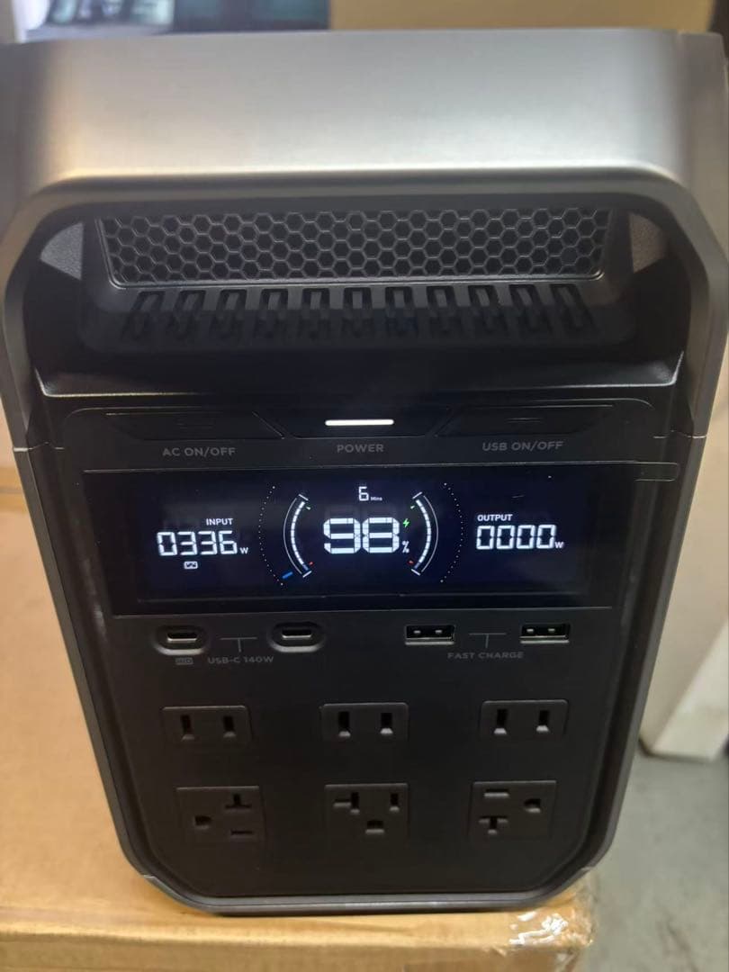 EcoFlow DELTA 3 Plus ポータブル電源