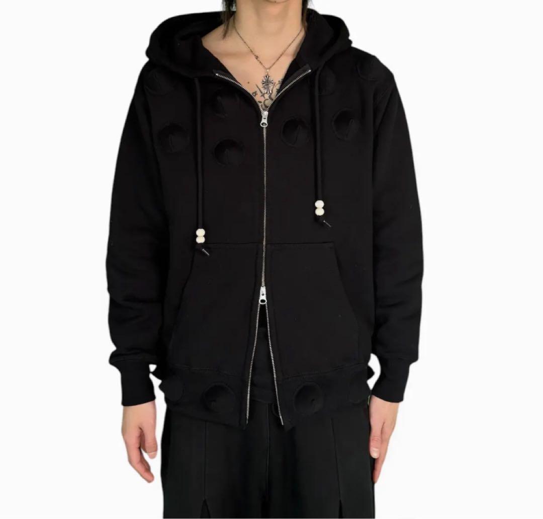 Isecai 棘 Double Zip-Up Hoodie Mサイズ