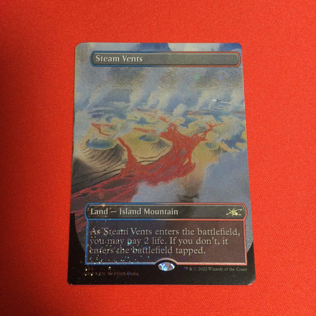 エラー 蒸気孔　Steam Vents　ギャラクシー Foil　ミスカット 英語