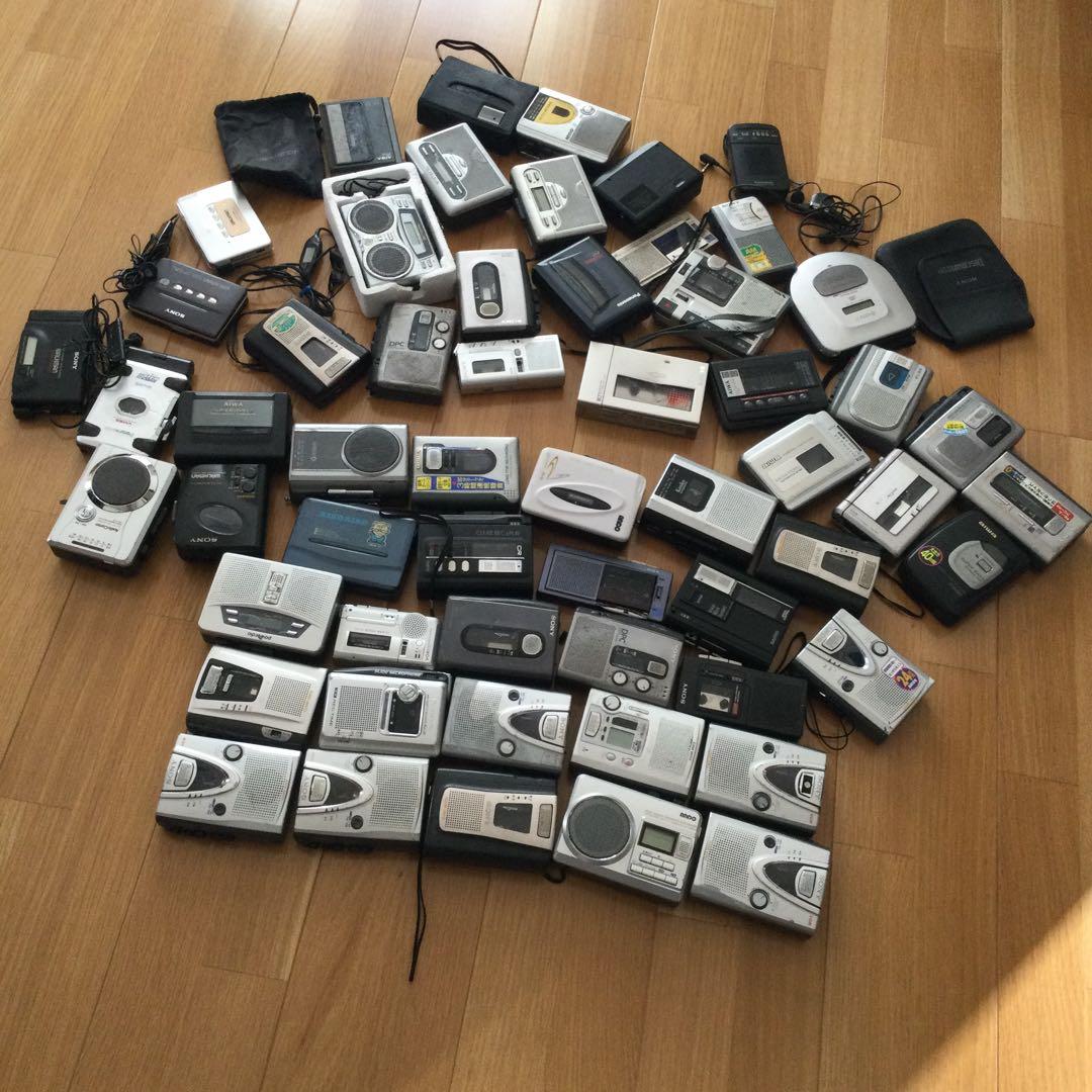 SONYカセットプレーヤー など約59台セット 中古品