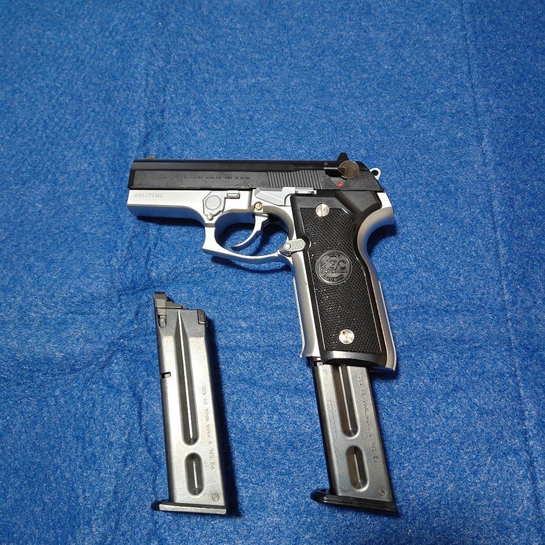 KSC M8000クーガー シルバー/ブラック マガジン2本付き 動作確認済み