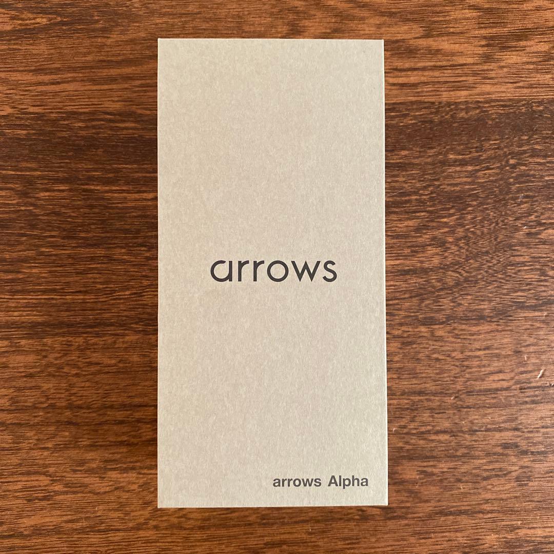 arrows Alpha M08 ブラック SIMフリー新品未開封品
