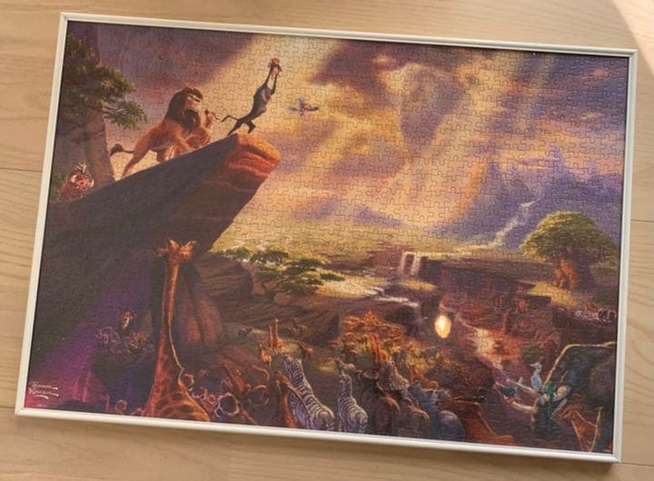 ライオンキングのジグソーパズル