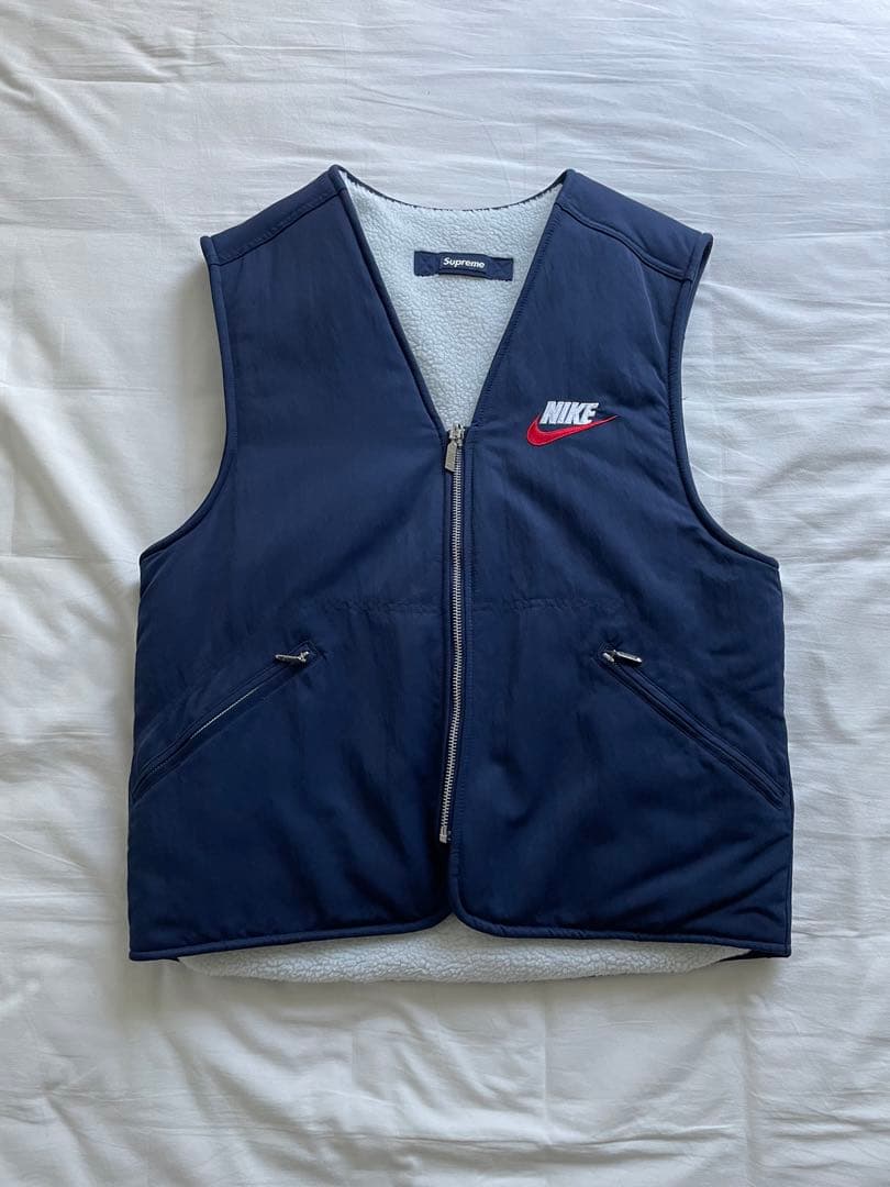 激レア美品supreme×NIKE コラボ　リバーシブルベスト