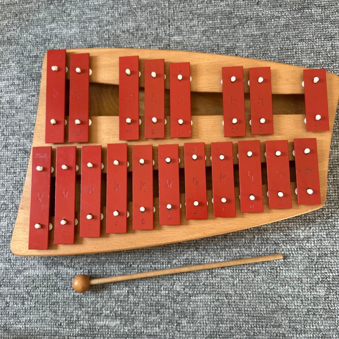 SONOR NG30 鉄琴 赤