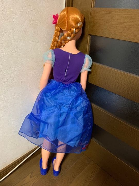 ディズニー　アナ雪　フローズン　ANNA MY SIZE DOLL