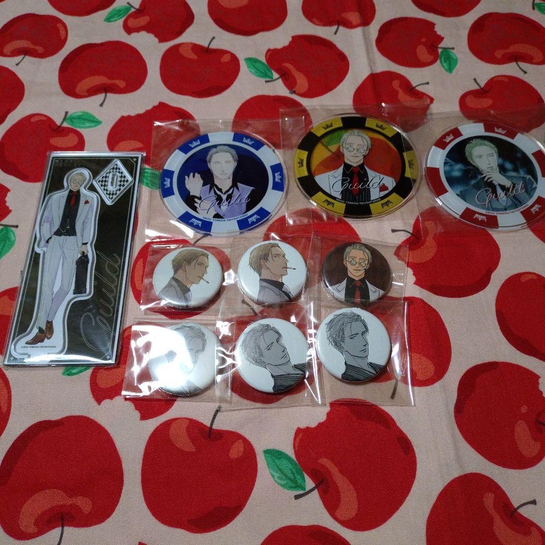 囀る鳥は羽ばたかない　矢代　アクリルスタンドコースター缶バッジ