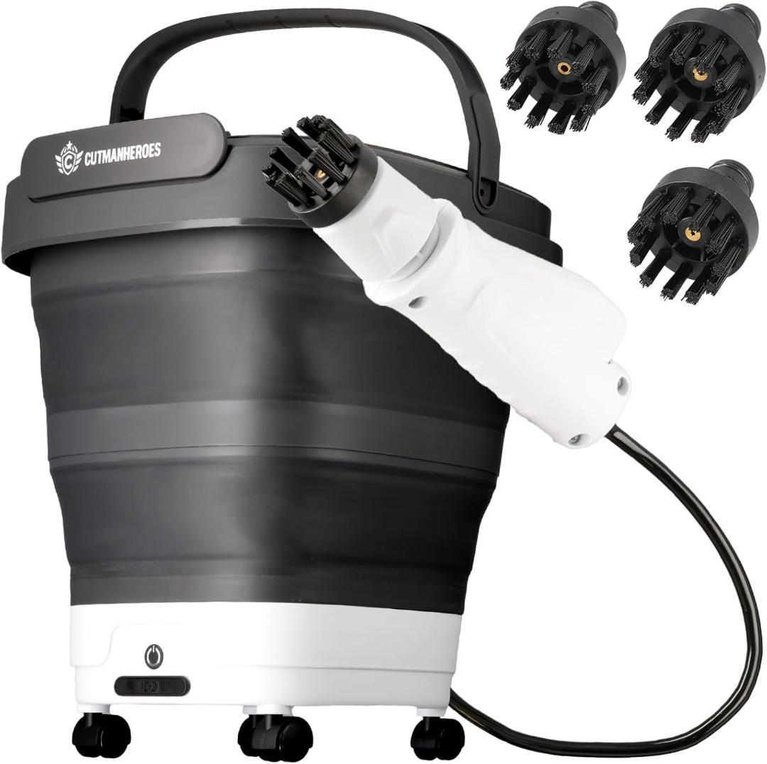 【新品】CUTMAN HEROES 高圧洗浄機 コードレス折りたたみキャスター付
