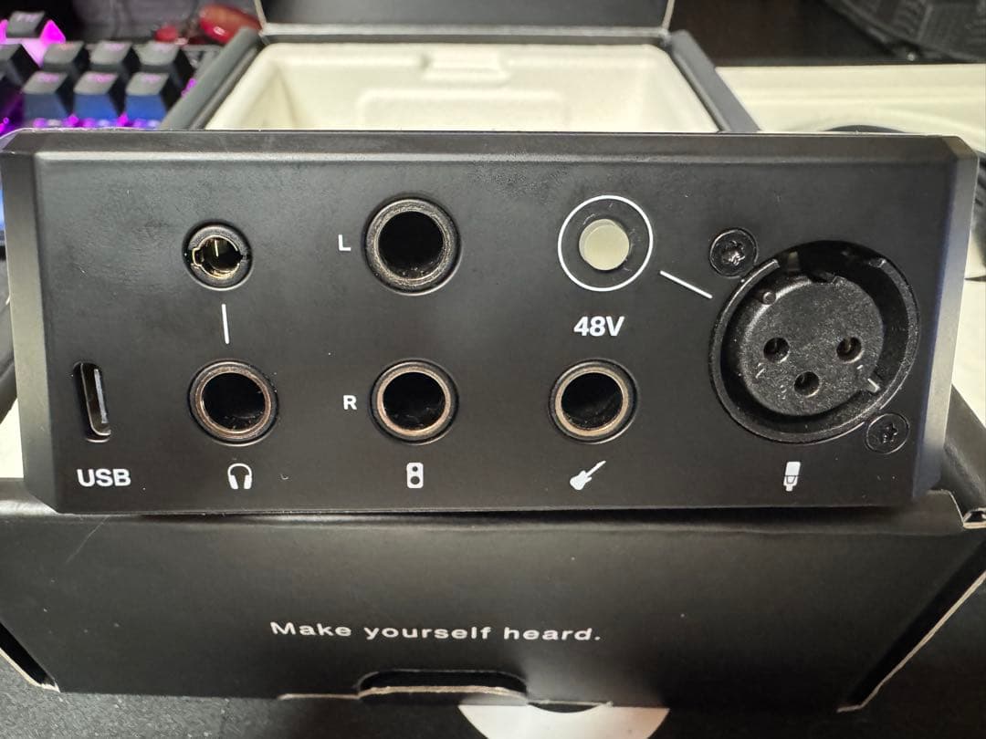 【ジャンク】LEWITT CONNECT 2 オーディオインターフェイス