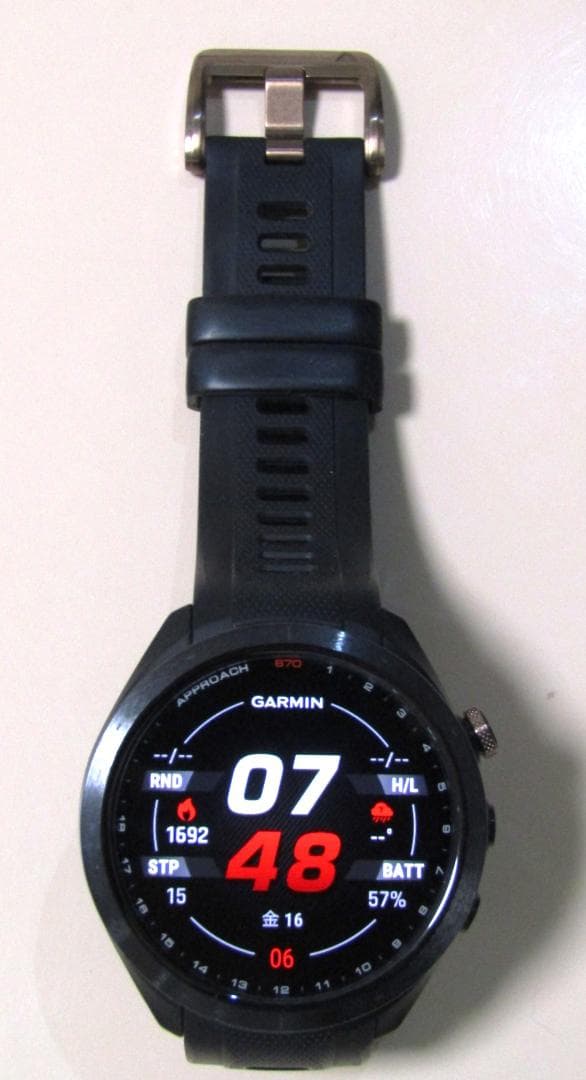 美品 ガーミン アプローチ S70 47mm ブロンズ エディション