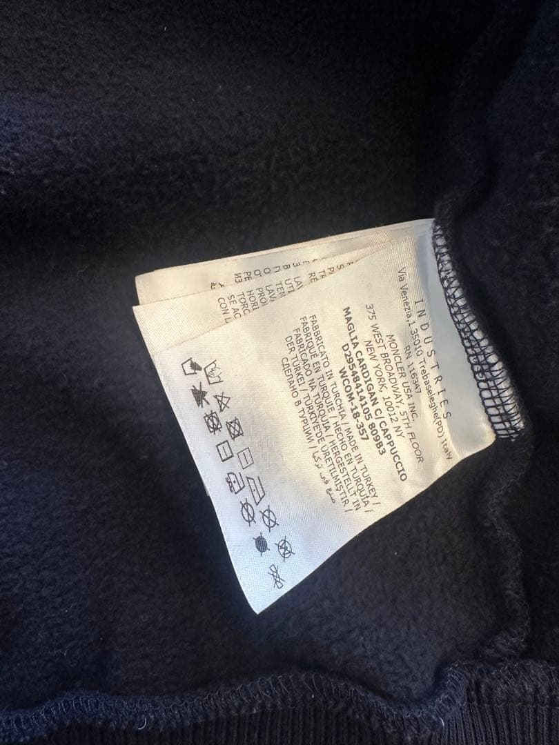 MONCLER モンクレール　ネイビー　パーカー　130cm