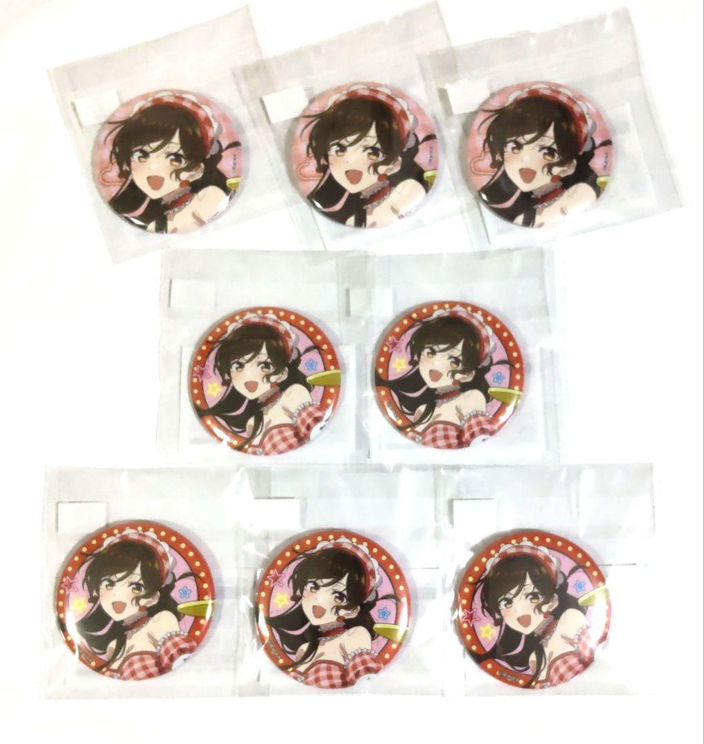 彼女、お借りします くじコレ 真夏のアイス屋さん 缶バッジ 水原千鶴 8点セット