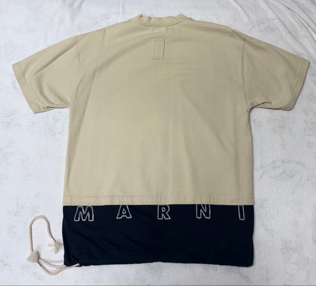 MARNI コットンクルーネックカットソー