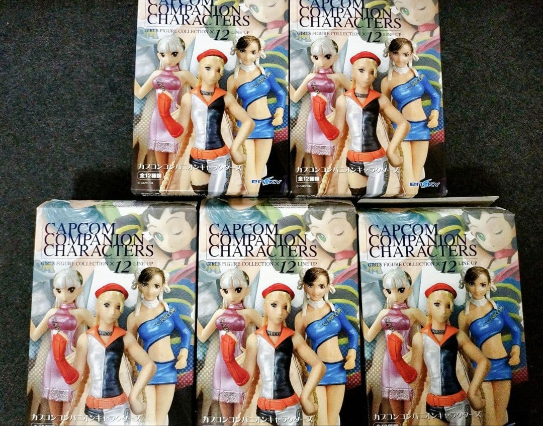 カプコンコンパニオンキャラクターズ TGSカラー フィギュア 東京ゲームショウ