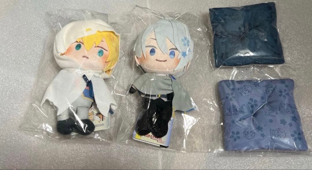 刀剣乱舞 わんぱくぬいぐるみ 座布団風クッション 山姥切国広 山姥切長義