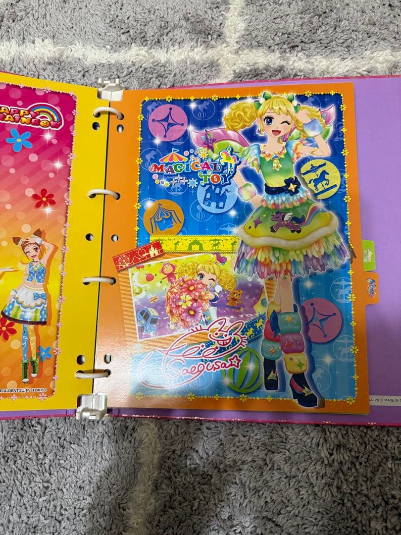 AIKATSU! 9POCKETS BINDERとアイカツカード38枚