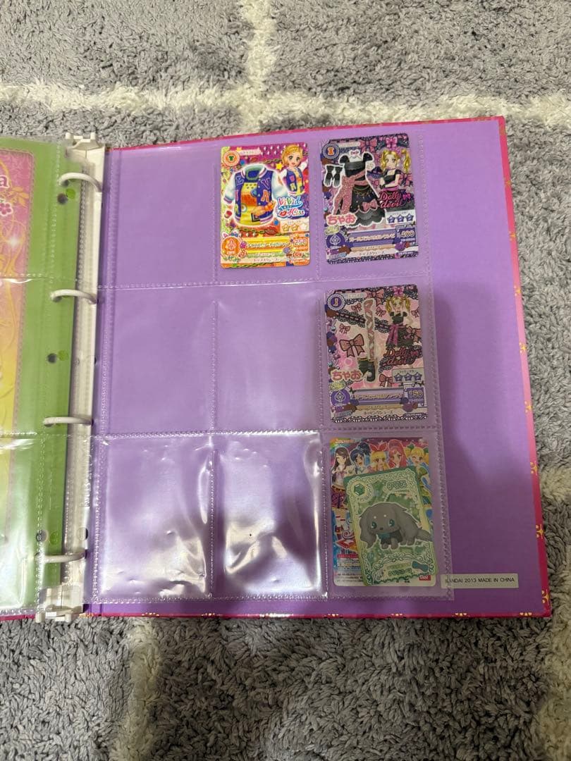 AIKATSU! 9POCKETS BINDERとアイカツカード38枚