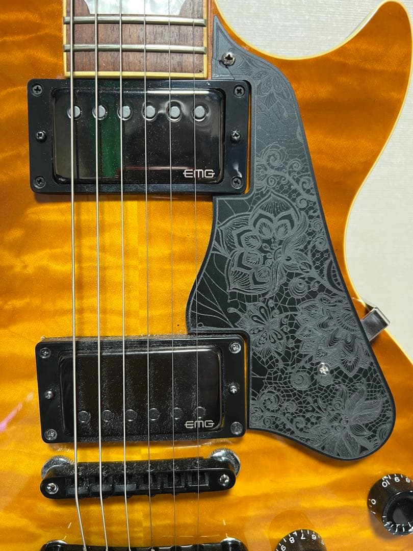 【最終値下げ‼️】Bacchus バッカス　レスポール　EMG ピックアップ搭載