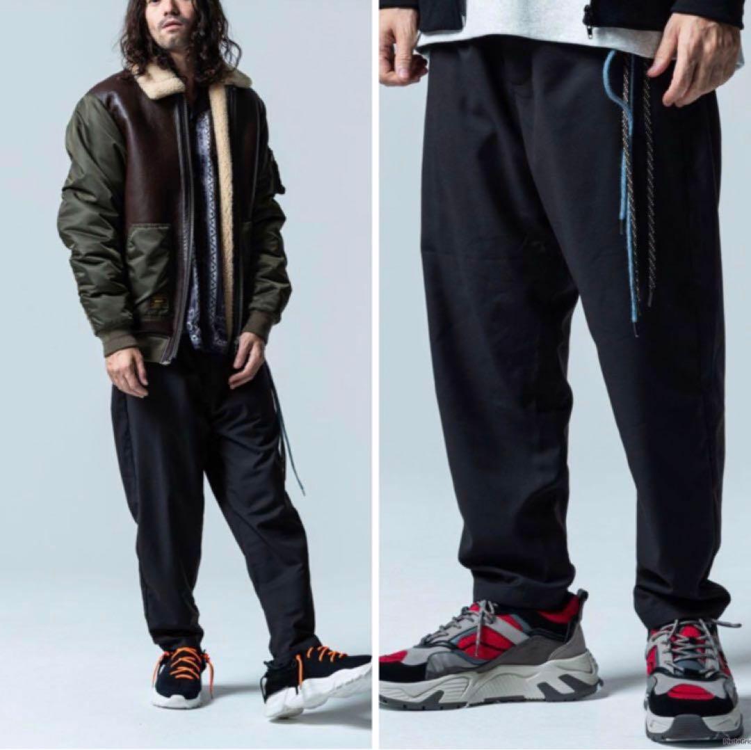 定価25300円　glambグラム　レーヨン　サルエル　テーパードスラックス　M