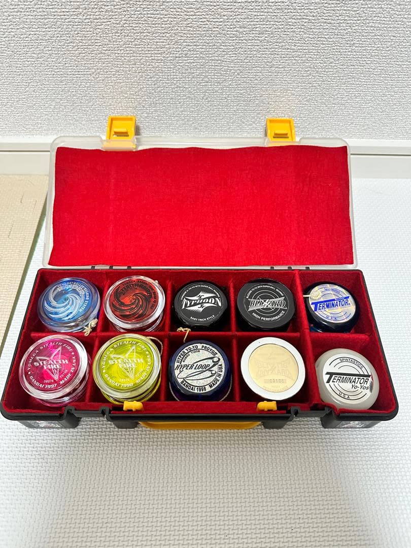 ハイパーヨーヨー セット 10個 ハードケース付 おまけ付 最終価格