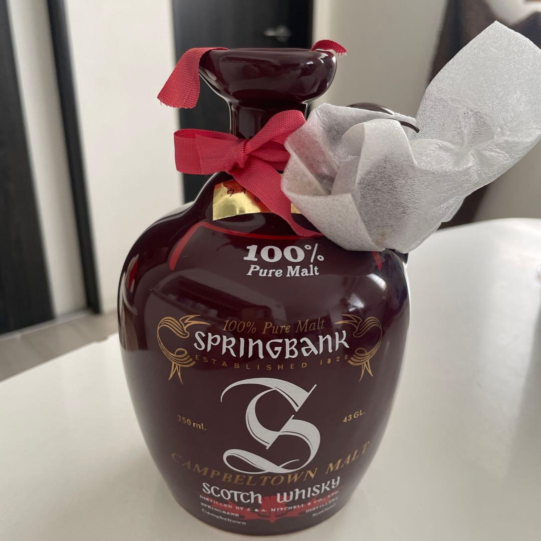 未開封　スプリングバンク　キャンベルタウンスコッチウイスキー　750ml
