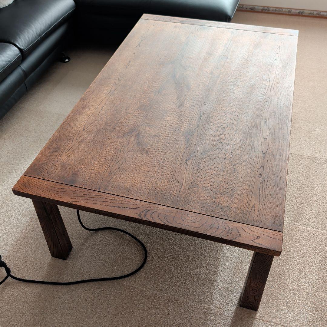 天然木　こたつ