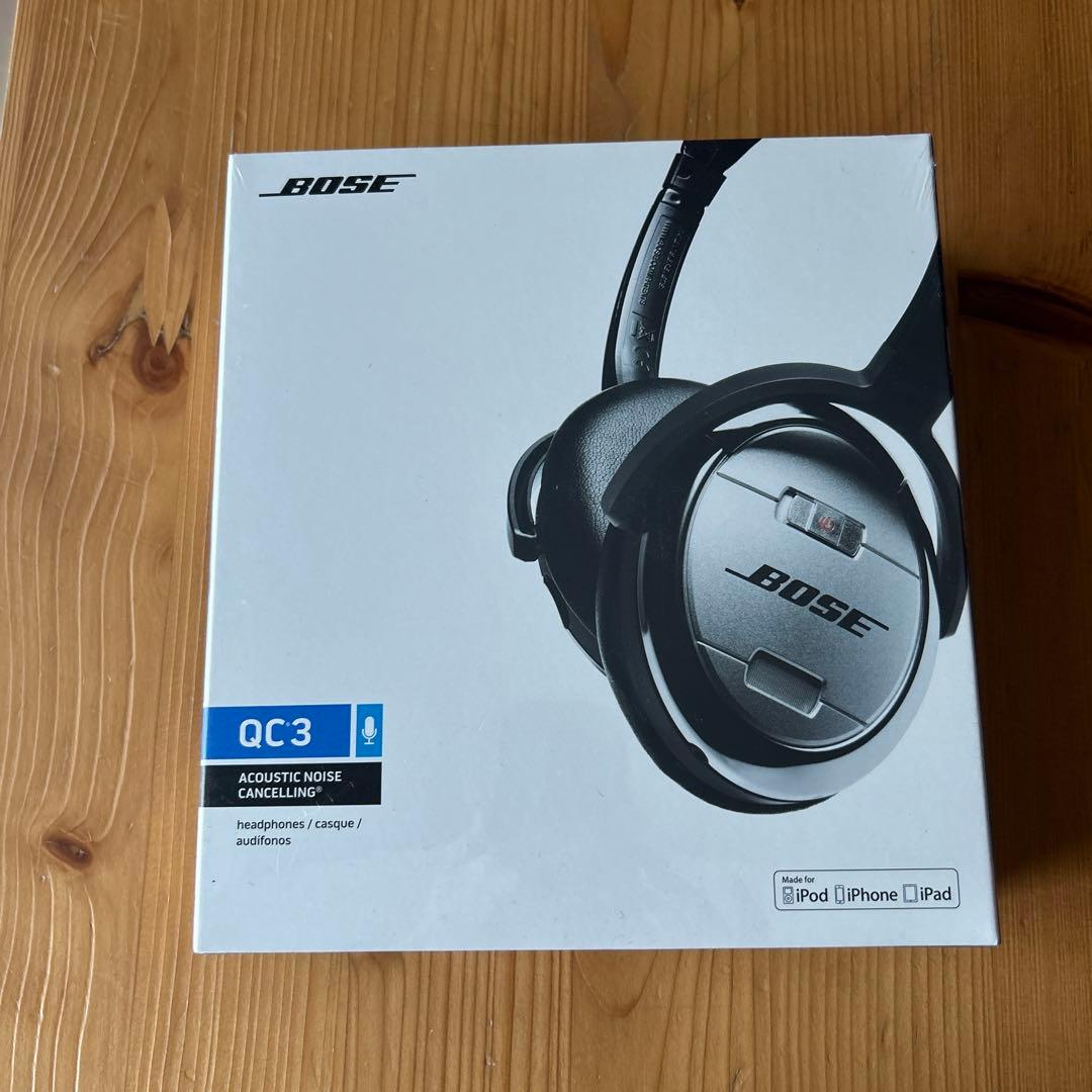 BOSE QC 3 ヘッドホン　ボーズ新品未開封