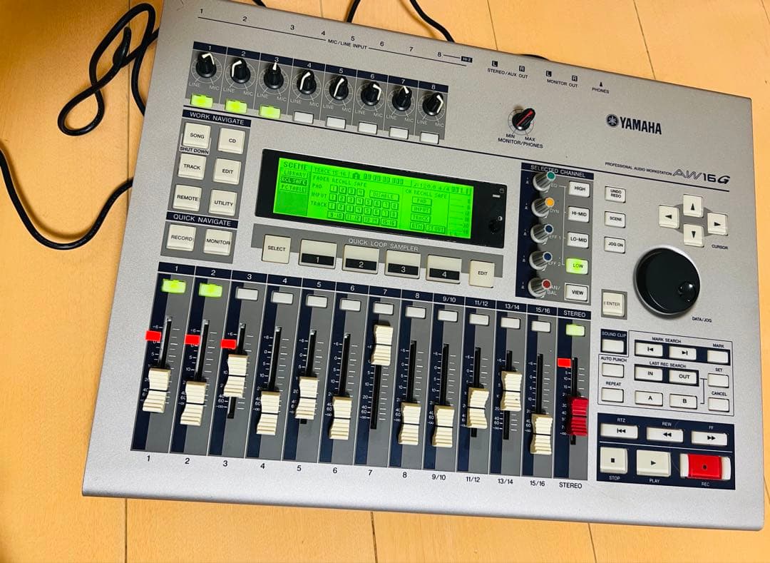 Yamaha AW16G マルチトラックレコーダー