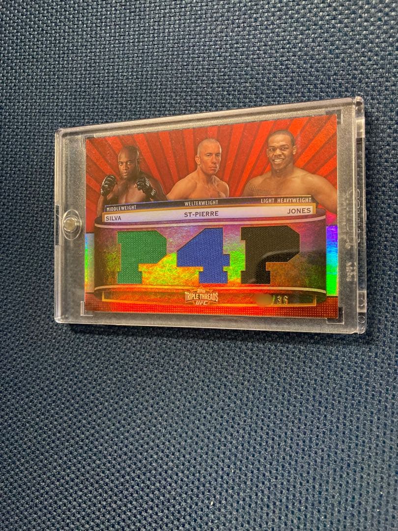 専用　ジョンジョーンズ　GSP　アンデウソンシウバ　レリック　カード　UFC