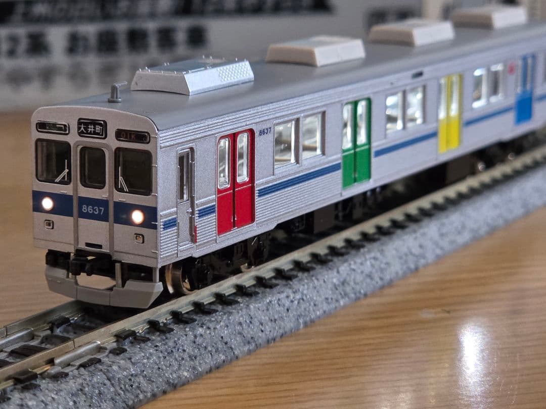 と*ん様 グリーンマックス 50617/50618 東急 8500系 青帯・ドア