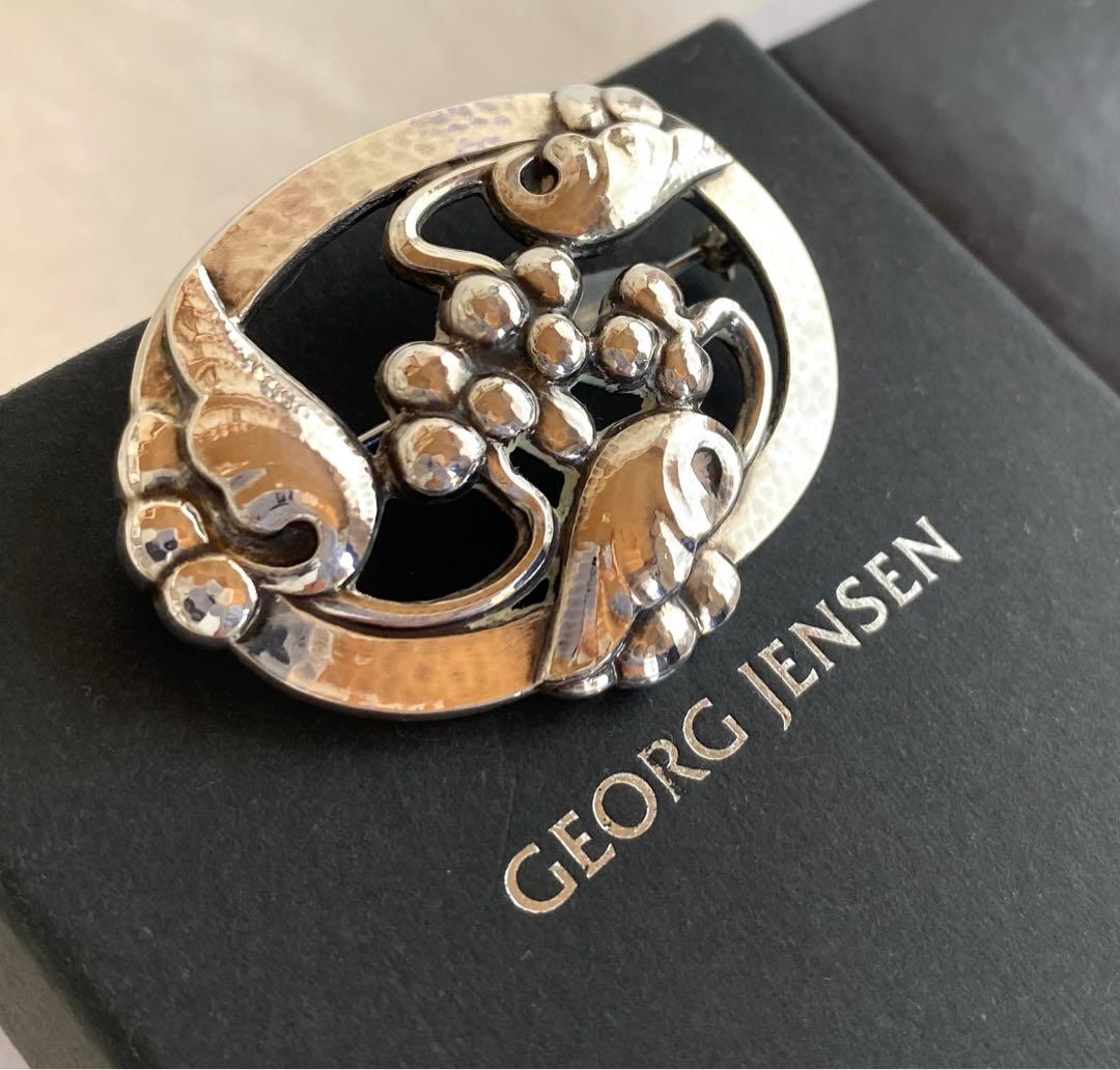 極美品 101 ムーンライト・グレープ SV925ブローチ