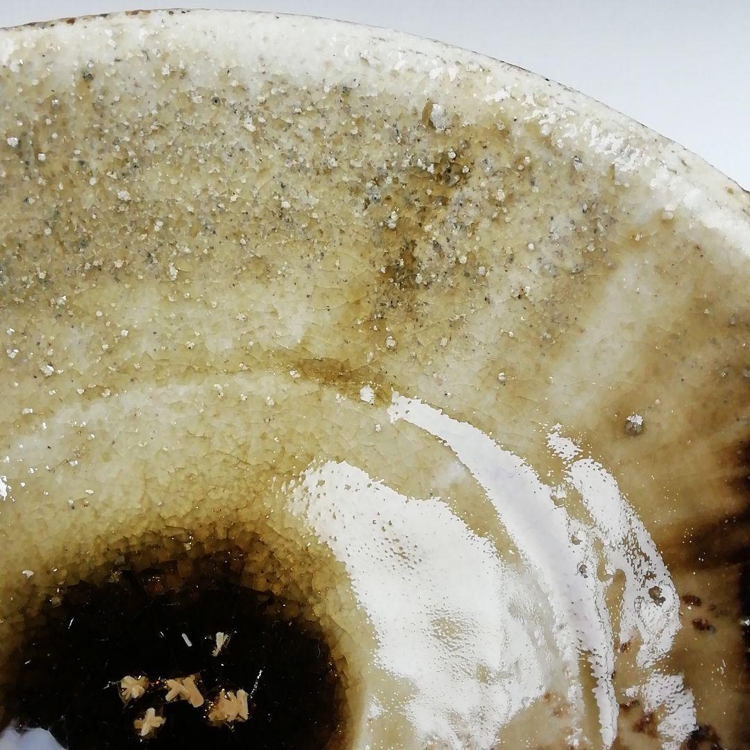 Ｔ１５　茶碗　『美濃伊賀　茶碗』『ガンジャラ窯　高森鵬翔』　共箱　抹茶碗　茶道具