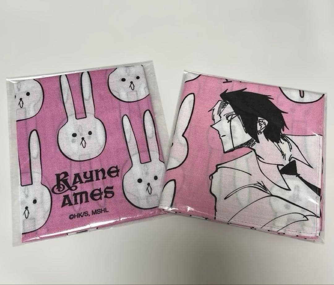 マッシュル レイン うさぎ ハンカチ