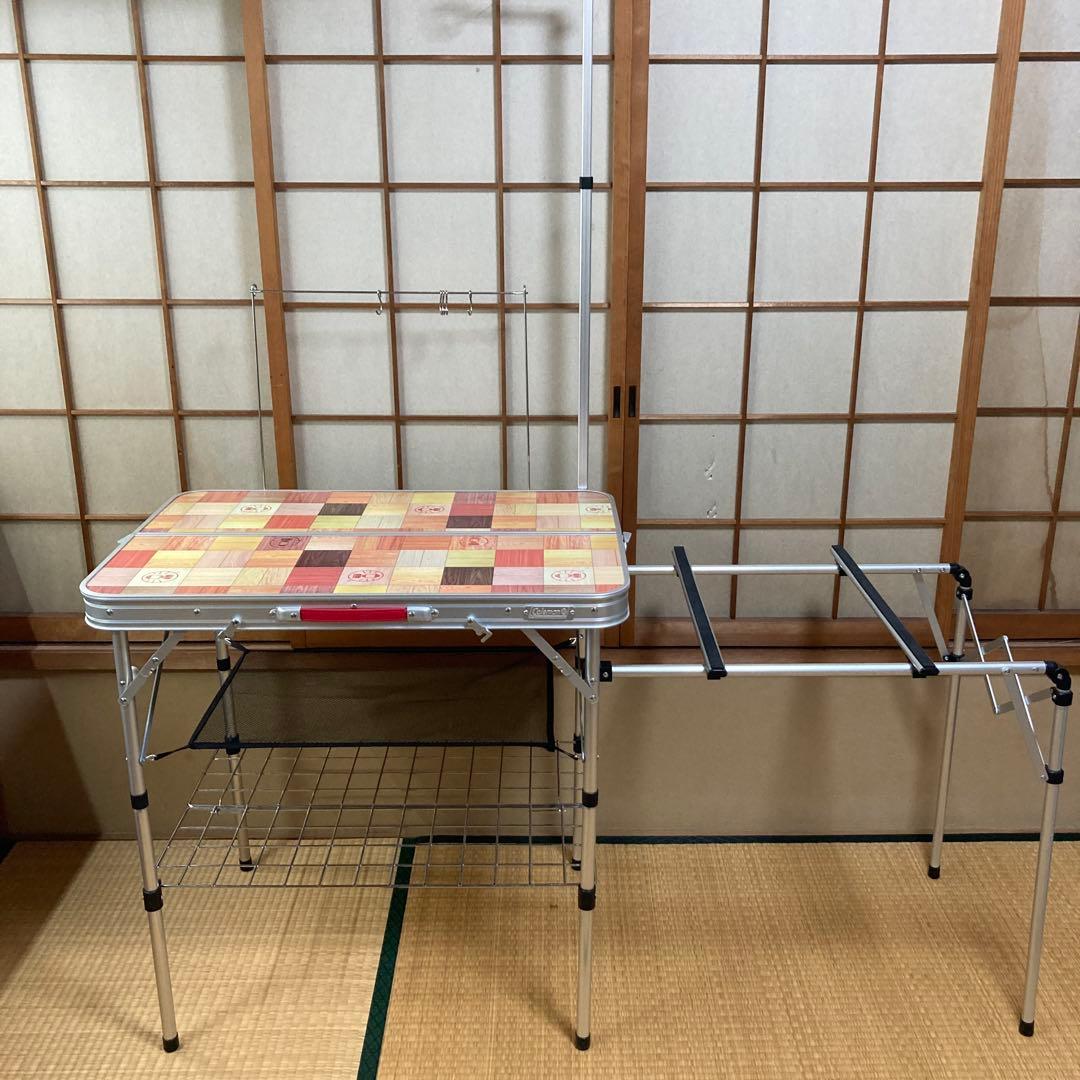 Coleman オールインワンキッチンテーブル　美品　コールマン テーブル