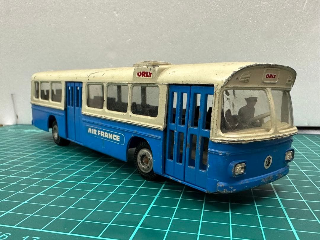テクノ★スカニア★バス★エールフランス★デンマーク製★CR-76★ミニカー★昭和