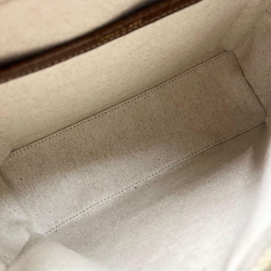 未使用■TOUT Y EST クロコ型押し SAC LOQUET SMALL