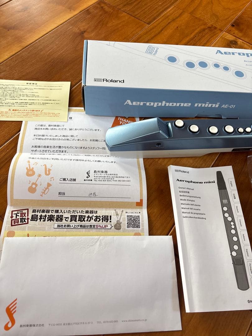 管楽器・吹奏楽器 Roland Aerophone mini AE-01