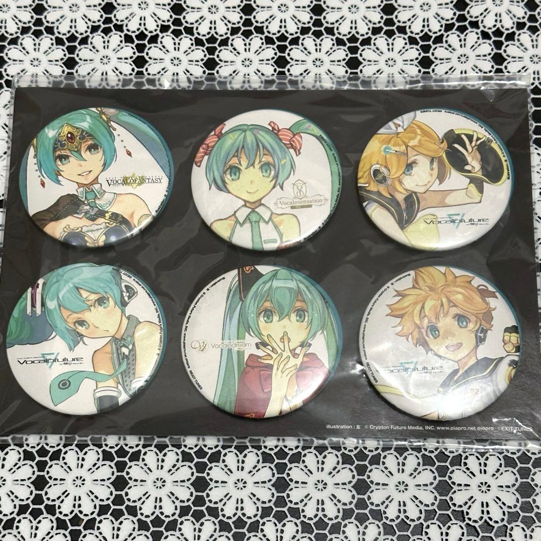 激レア☆【初音ミク】EXIT TUNES 缶バッジ Vocalofuture