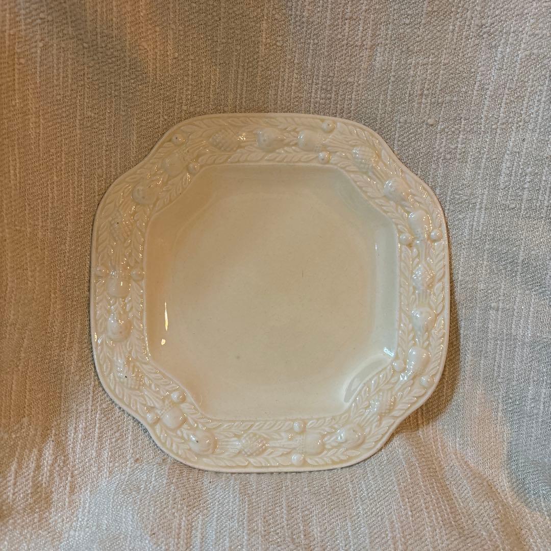 アダムスロイヤルアイボリー 英国 プレート