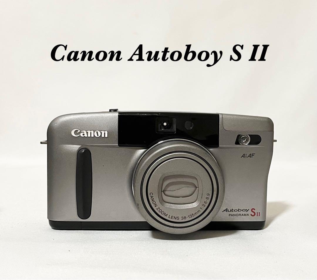 【完動品】Canon Autoboy S II フィルムカメラ 動作確認済み