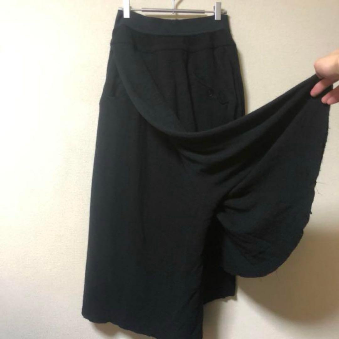 Julius ラップパンツ　スカートパンツ　袴パンツ　サルエル　ハカマ　ユリウス