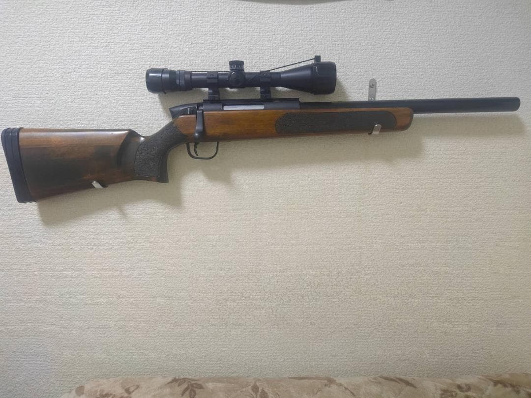 マルゼン APS-2 SVベース ショートカスタム 木製ストック スコープ付き