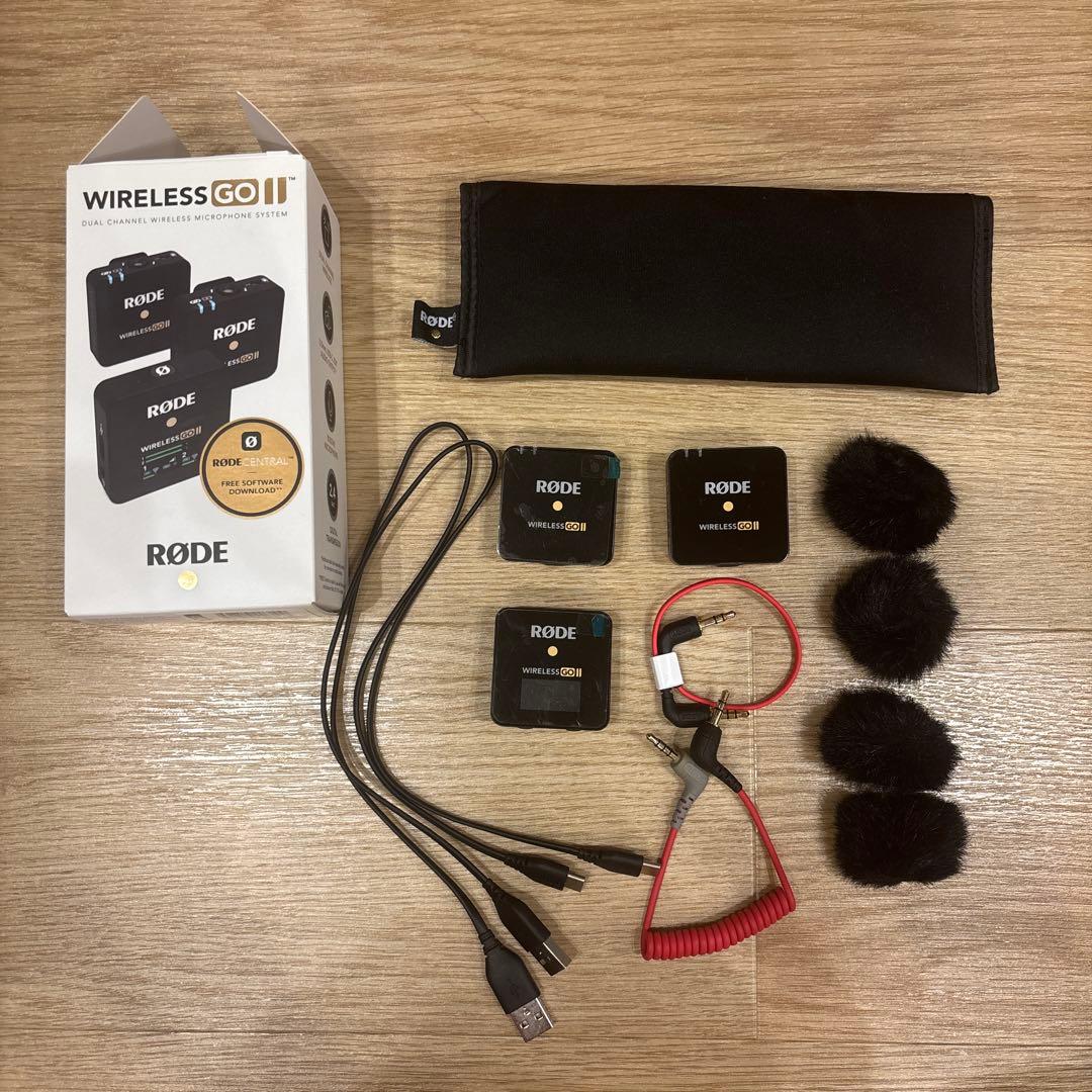 RØDE WIRELESS GO II ワイヤレスゴー2 美品