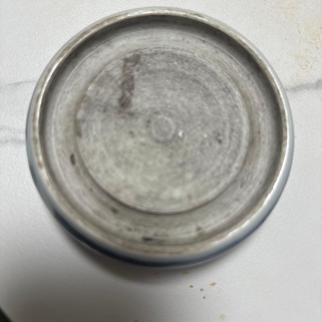 大明弘治年製 青花硯台