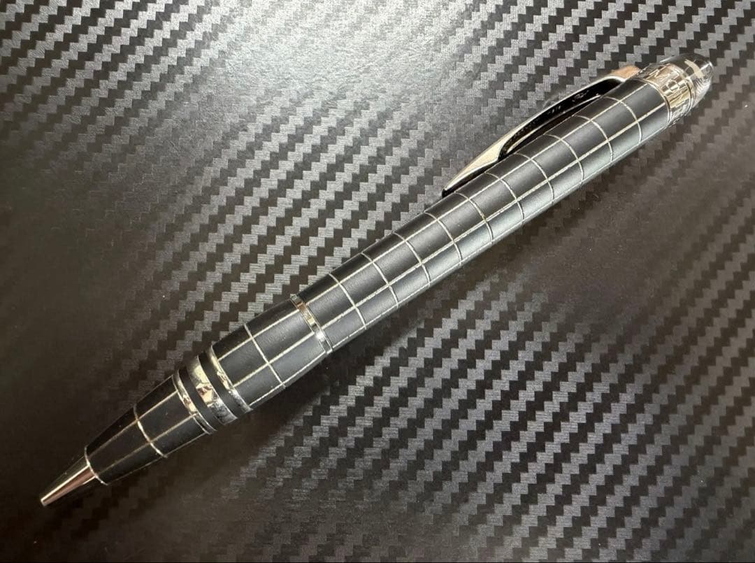 極美品 モンブラン ボールペン スターウォーカー メタルラバー 新品インク
