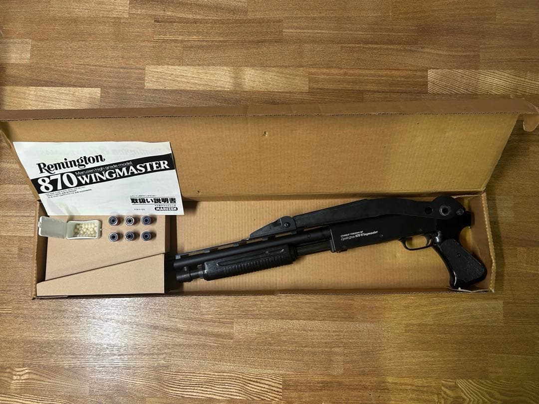 あ*5様 マルゼン　レミントン870 コンバットバージョン　エアコッキングガン