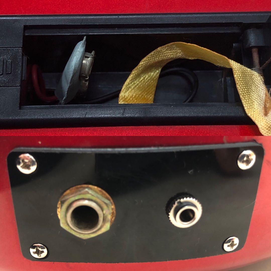 【美品】ZO-3C MRED アンプ内蔵ギター ディストーション切替SW付