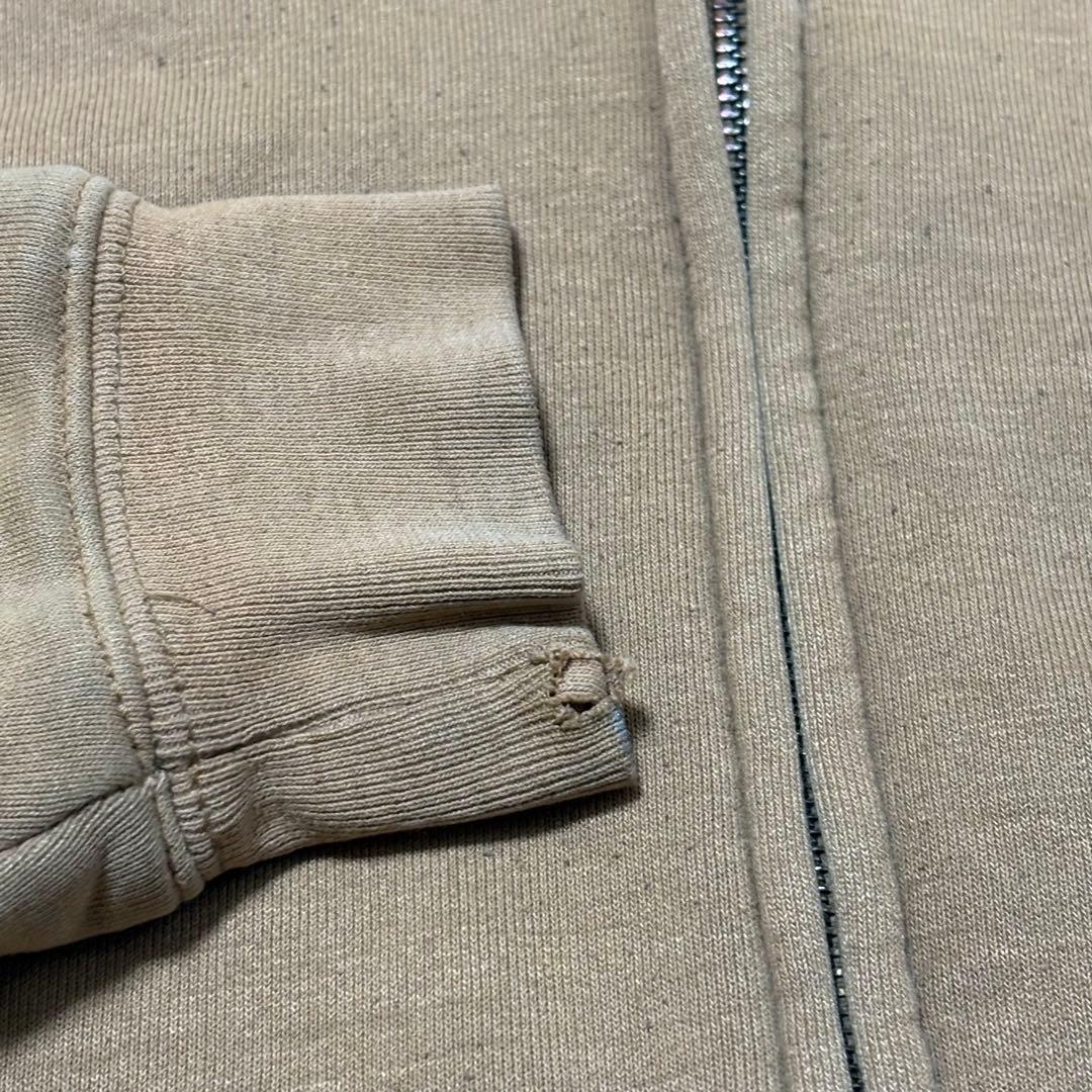 carhartt ジップアップパーカー S ブラウン キャメル