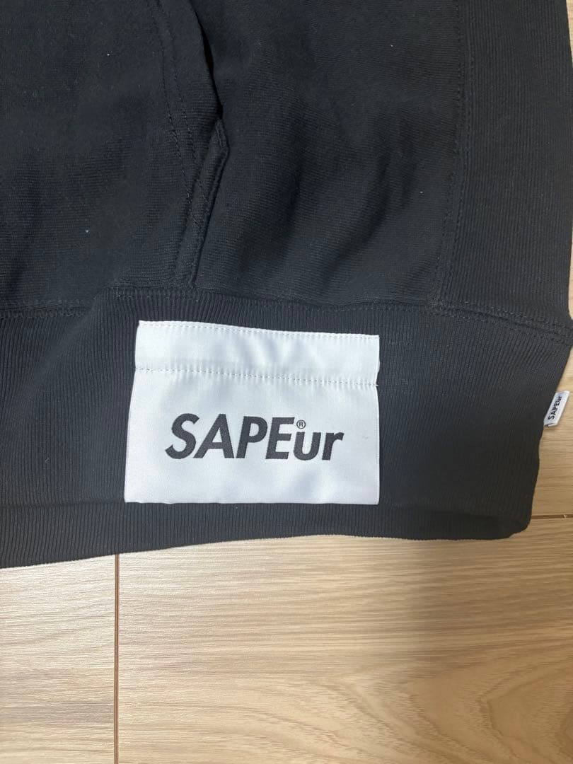 SAPEur BIG LABEL HOODIE サプール